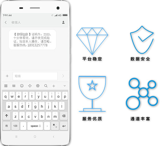 短信驗證碼應用方案